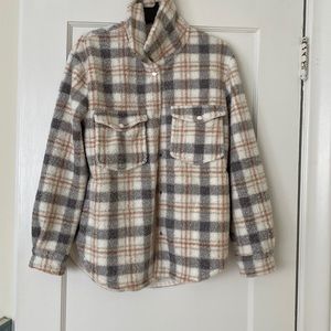 Cozy Abercrombie Shirt Jacket